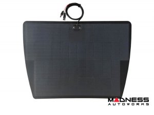 Toyota Tundra Flexible Solar Panel Kit - Complete Kit w/ Waterproof Controller + Hood Decal - 1st Gen 2007-2013 - 100W